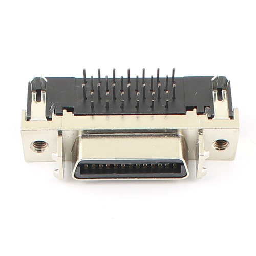 1Pcs SCSI Female 26 Pin MDR CN Type 26P Right Angle 90 Degree Connector Adapter - Picture 1 of 6