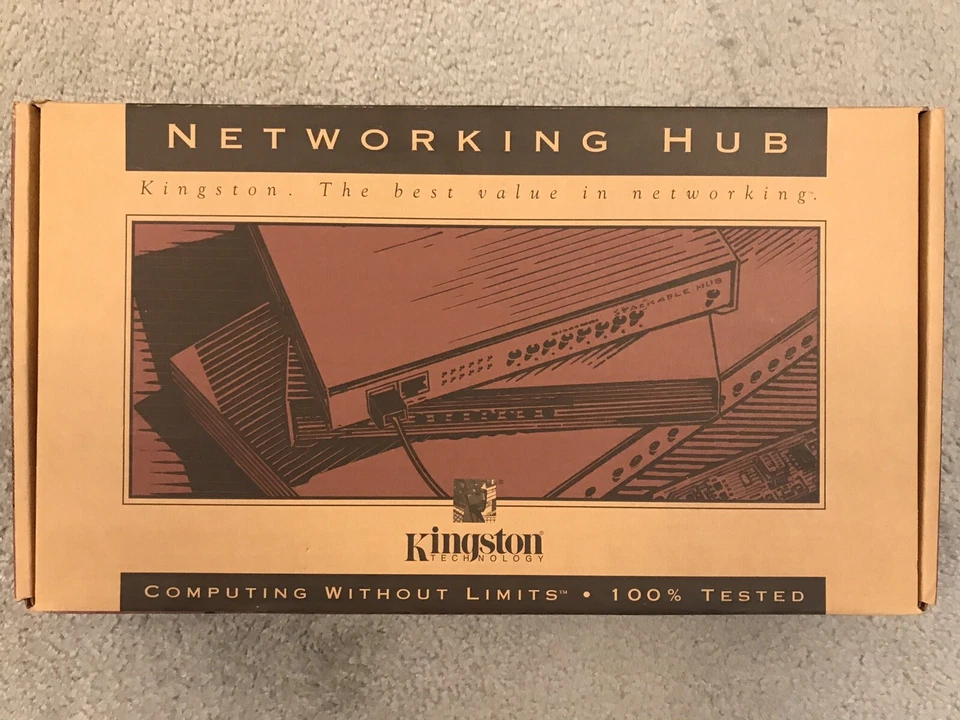 Conmutador VLAN troncal Kingston 16 puertos Fast Ethernet montaje en rack NUEVO EN CAJA Foto 4 de 4