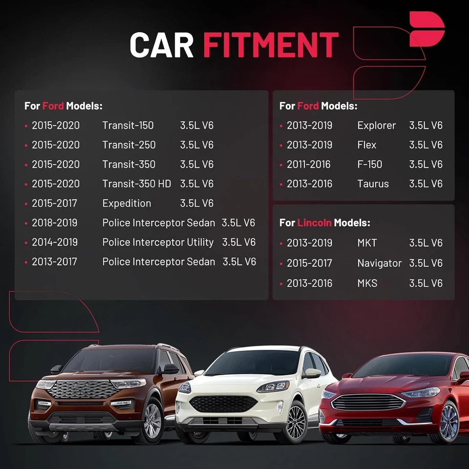 Set of 6 Ignition Coils Pack UF646 DG549 For 2015-2020 Ford Transit-250 3.5L V6 - Image 3 of 4