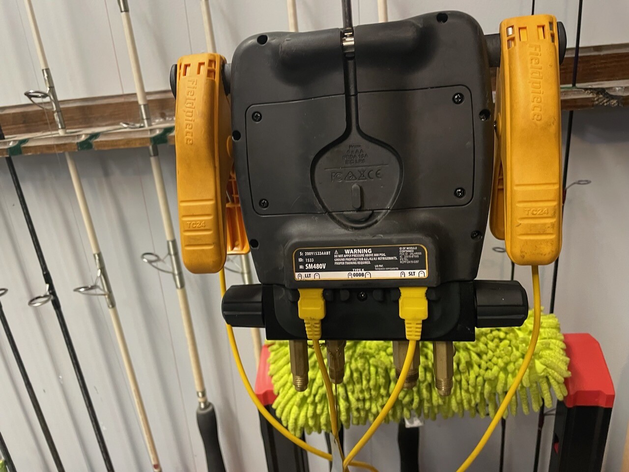 Fieldpiece SMAN460 Wireless 4 Port Digital Refrigerant Manifold