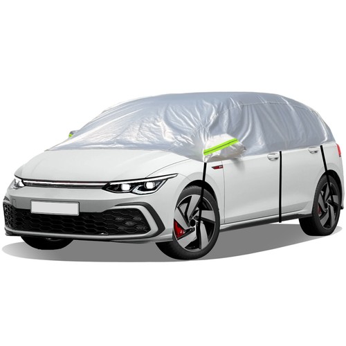 Auto SUV Abdeckplane Halbgarage Autoabdeckung Scheibenabdeckung Sonne UV-Schutz - Bild 16 von 17