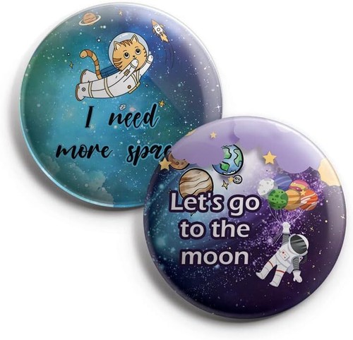 Cute Astronomy Sayings Button Pins (1-Set X 10 Buttons) - Picture 4 of 7