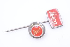   LEICA TIE PINS M, R  SCREW MOUNT ADVERTISING  NICE  ORIGINAL 