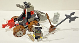 LEGO Castle 6032 Catapult Crusher  cas043 minifigure w/instruction manual