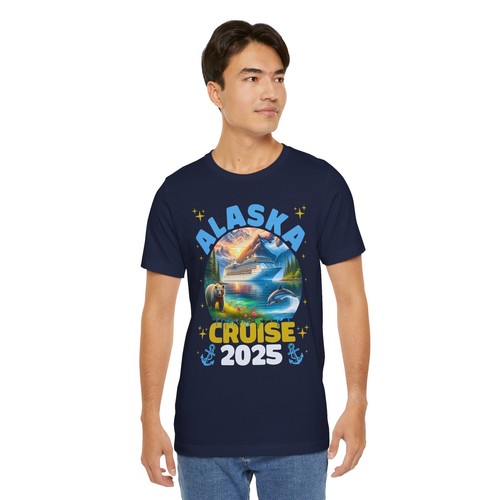 Alaska Cruise 2025 Unisex T-Shirt, Abenteuer Reise Top, Tourismus Souvenir - Bild 49 von 49