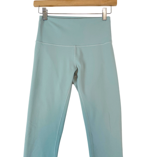 Lululemon Wunder Under Tight Women's 6 Tidewater Teal 28" Pull On Yoga Athletic - Picture 2 of 8