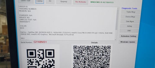 DELL OPTIPLEX 390 SFF, MEMORY CARD READER I5-2400 8GB 256GB SSD - BLACK - Picture 5 of 5