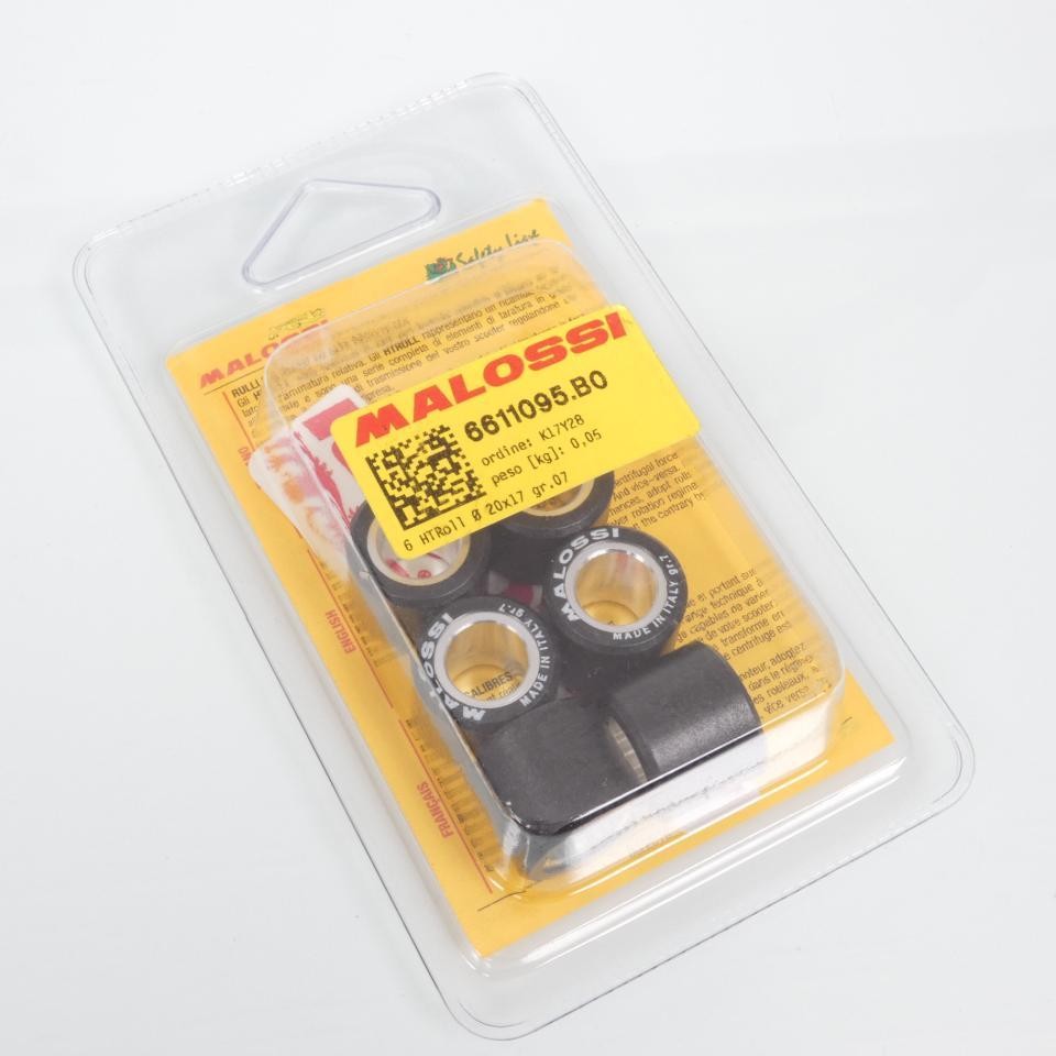 Galet de variateur Malossi Suzuki Burgman 125 pour éliminer les pertes d'accélération