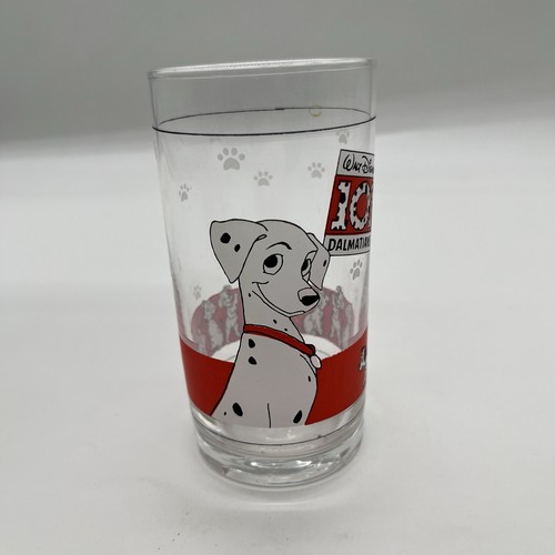 Disney 101 Bicchieri Dalmati Set 3 Pezzi Collezione Retrò - Foto 8 di 11