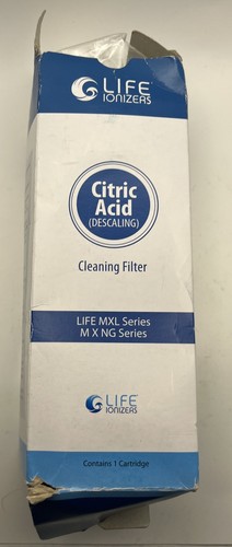 New Life Ionizers Citric Acid Cleaning/Scaling Filter MXL Series, M X NG Series - Picture 3 of 5
