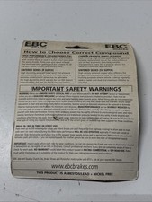 WILD BOAR AT-05655 SEMI METAL POLARIS BRAKE PADS NOS