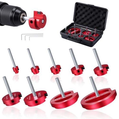 9-teiliges PVC-Rohrreibahle-Set, leichtes Aluminium PVC-Fitting Saver für Sch.40 C... - Bild 1 von 8