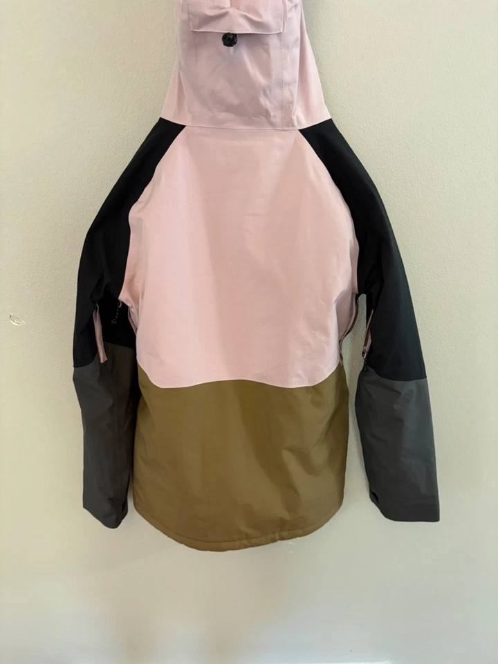 Volcom Aris Gore-Tex сноуборда куртка, женщин маленький, кофе - Изображение 2 из 4