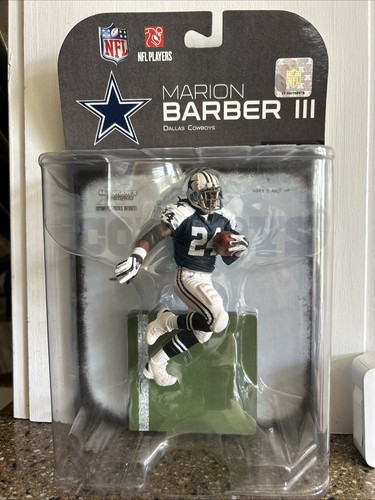 McFarlane Sports Picks NFL Marion Barber III Dallas Cowboys Blue Double Star
