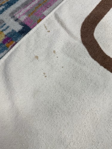 Vintage State Farm Insurance Promotional Beach Towel STAINED Fine Fashion Towel - Picture 2 of 13