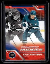 2024-25 Upper Deck National Hockey Day Prominent Rookie Macklin Celebrini Rookie