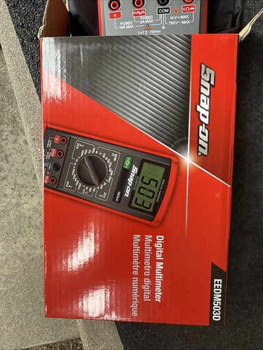 For Snap On Tools New EEDM503D Digital Multimeter Snap-On - Picture 5 of 8