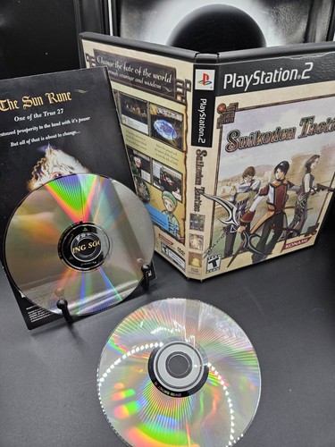 Suikoden Tactics / PlayStation 2 PS2 / CIB W Banda Sonora / Limpio / Probado / Leer - Imagen 4 de 5