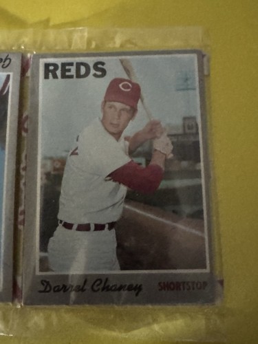 1970 Topps BB Holiday 12 Card Rack CLAY CARROLL DARREL CHANEY EX+/NM - Bild 4 von 5