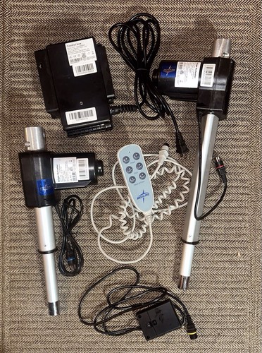 Medline Hospital Bed Actuators, Control Box, Drive, Hand Control And Battery...