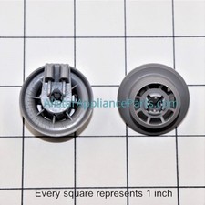 Bosch Dishwasher Lower Dishrack Wheel 0016531...