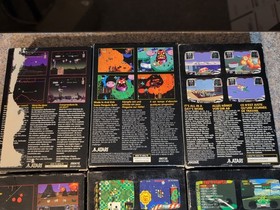 Atari Jaguar Lot Of Six Boxes Only Defender 2000 Missile Command 3D Penguins