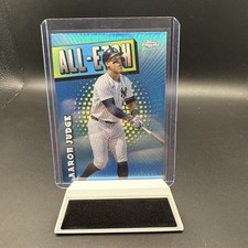 2025 Topps Chrome Baseball Aaron Judge All-Etch Refractor #2 New York Yankees 