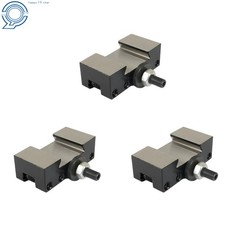 3× Quick Change Tool Post BXA 250-202 #2 Turning Facing Boring Tool Post Holder