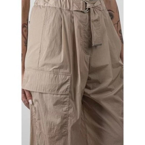 Pantalones/pantalones cargo Brunello Cucinelli Oyster/dorados talla M para mujer Foto 2 de 4