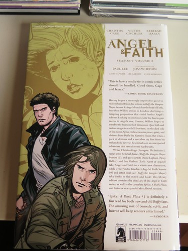 ANGEL & FAITH SEASON 9 VOLUME 2 LIBRARY EDITION HC DARK HORSE COMICS RARE OOP - Picture 3 of 5