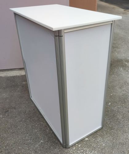 Mobile Theke Verkaufstisch Verkaufstheke / Infostand zusammenklappbar mit Tasche - Bild 2 von 6
