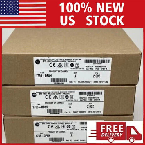 NEW Allen-Bradley 1756-OF8H /A ControlLogix 8 Pt Analog Output Module 1756OF8H - Picture 1 of 6