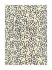 Rien-zome Tenugui hand towel, Chusen, 100% cotton, Made in Japan, Kikyo