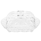  Glas Snackplatte Dessertteller wiederverwendbarer Snackteller Glasfruchtplatte