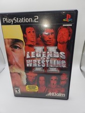 Legends of Wrestling II (Sony PlayStation 2, 2000ps2 Cib Cleaned & Tested 🍒
