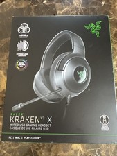 NEW Razer Kraken V3 X Wired USB Gaming Headset PC, MAC, PLAYSTATION