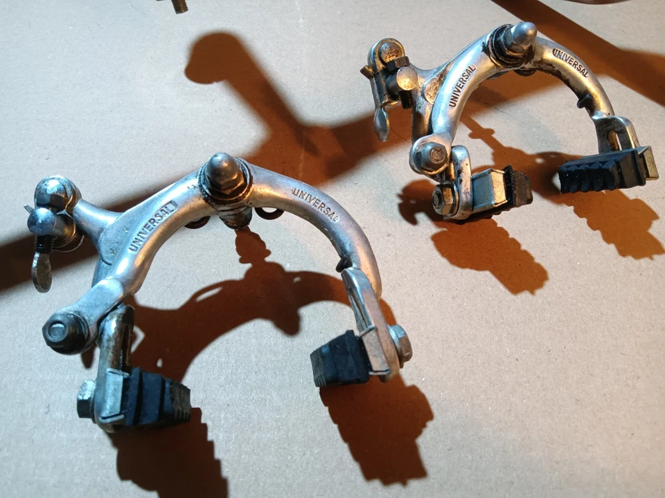 Coppia pinze freni UNIVERSAL per Bici da Corsa Vintage - Immagine 2 di 2