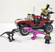 Lego 7475 Dino Attack Fire Hammer Vs Mutant Lizard Incomplete Set Truck 2005
