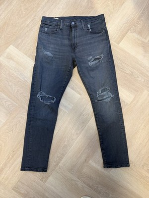 Levis 512 Jeans dunkelgrau distressed Size 34/32 neuwertig