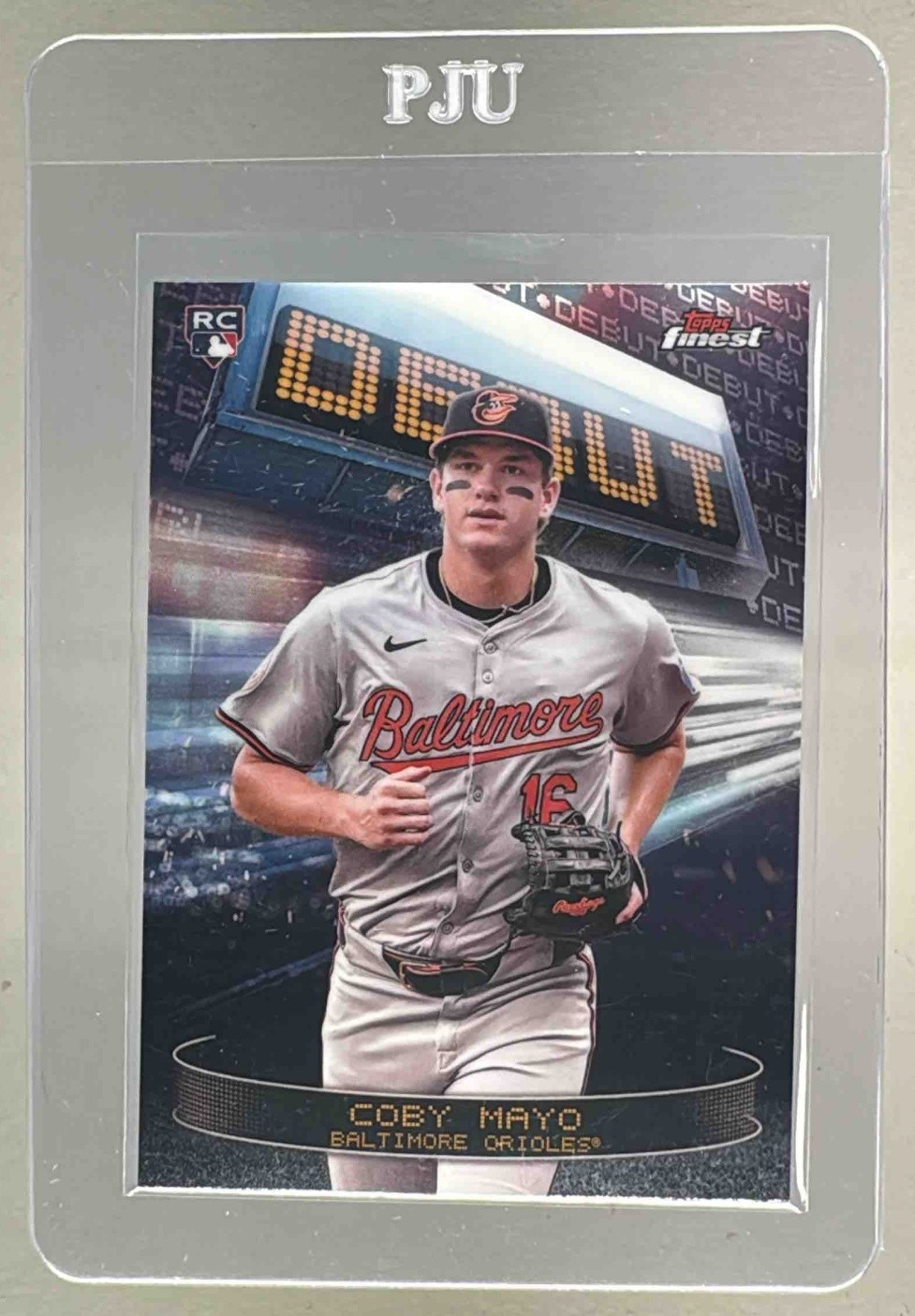 EL.143 Coby Mayo 2025 Topps Finest #D-4 Debut Rookie RC