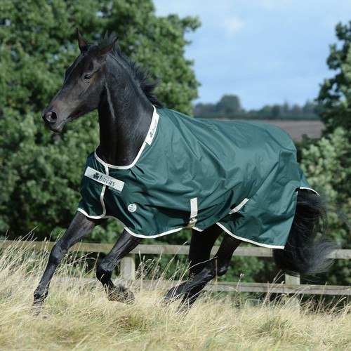 Bucas 135 Green/Cream Outdoordecke 100g Greenline Turnout Weidedecke - Bild 2 von 2