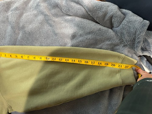 VTG Croft & Barrow embroidery Sweatshirt Grandpa XL Green Deer Buck Hunt Crew - Picture 10 of 11