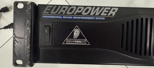 Behringer Europower EP2500 Amplificatore di potenza 2 canali TESTATO FUNZIONANTE - Foto 5 di 14