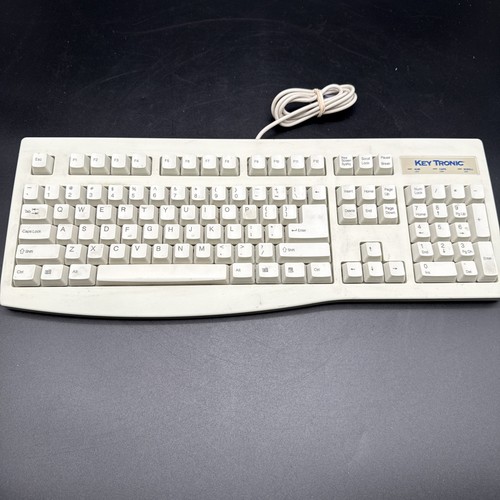 Key Tronic E05305CMS205-C K280W 105-Key PS2 Keyboard - Picture 2 of 8