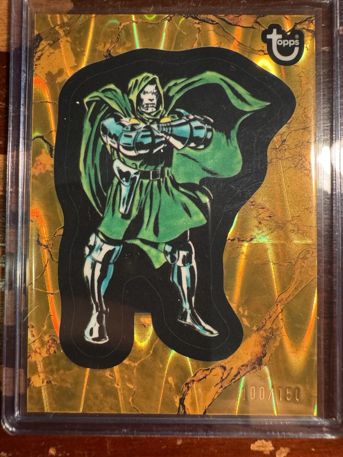 2025 Topps Marvel Comic Book Heros 1975 Golden Anniversary Doctor Doom 100/150
