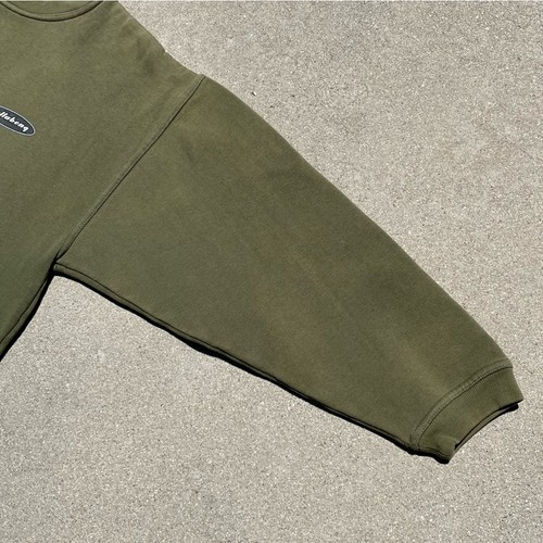 Vtg Billabong 1997 Classic Green Long Sleeve Sweater Sise Medium 90s Back Hit - Picture 12 of 16