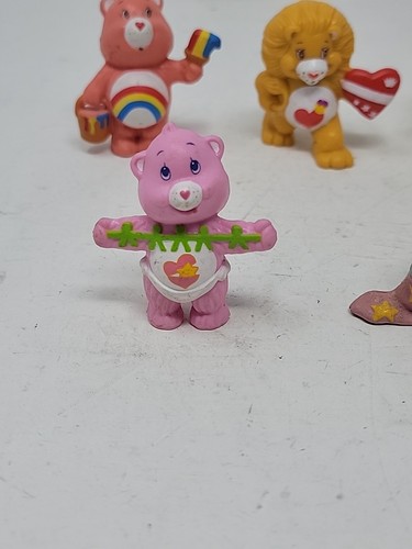 Vintage Care Bear Miniatur Figuren 2" 12 Stück 80er Jahre schmutzig gereinigt - Bild 2 von 17
