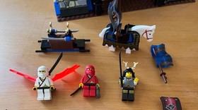 LEGO Ninja 3053 Emperor's Stronghold -  with 5 extra ninjas read