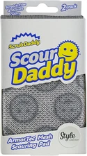 Scrub Daddy Scour Daddy Style Non-Scratch Scouring Sponges Dishes & Pans 2 Count