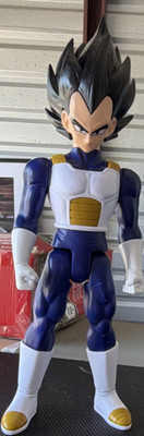 B.S.I. Dragon Ball Z Vegeta Action Figure, Blue/White/Black/Yellow Plastic